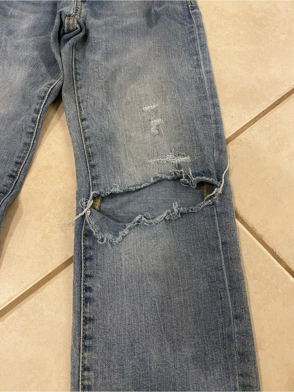 Old Navy Karate Slim Distressed Denim Jeans